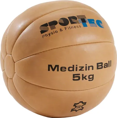 Produktbild von Medizinball aus Leder, ø 30 cm, 5 kg