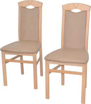 Produktbild von Massivholzstuhl (2Stück) Linda