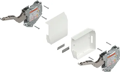 Produktbild von BLUM AVENTOS HK-S Kraftspeicher, LF 220-500, seidenweiß