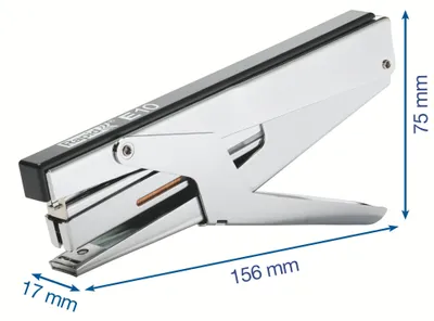 Produktbild von Rapid Heftzange E10 21310400 chrom/schwarz