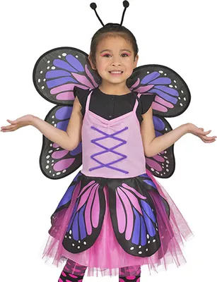 Produktbild von Schmetterling "Belle" Kostüm für Mädchen | Pink Alter: 5-8 Jahre