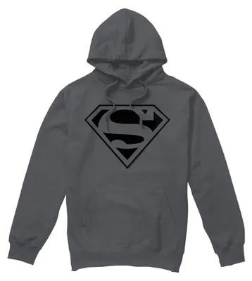 Obrázek produktu pro Superman – pánská mikina s kapucí TV33857 (S) (antracitová)