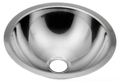 Zdjęcie produktu dla Umywalka do zabudowy ze stali nierdzewnej, średnica 305 mm