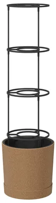 Produktbild von vidaXL Tomatenaufzucht Naturo ECO Ø 29 x 106 cm WPC