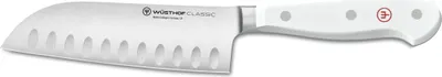 Produktbild von Wüsthof - Classic white Santoku mit Kullenschliff, 14 cm
