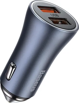 Immagine prodotto di Baseus CCJD-A0G caricatore per dispositivi mobili Grigio universale Accendisigari Ricarica rapida Auto