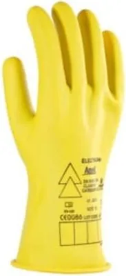 Productafbeelding van Ansell elektrische handschoenen, set van 2, E013Y, 500 V AC, handschoenmaat: 9