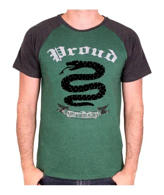 Produktbild von Harry Potter T-Shirt Herren Slytherin - Proud multicolor L