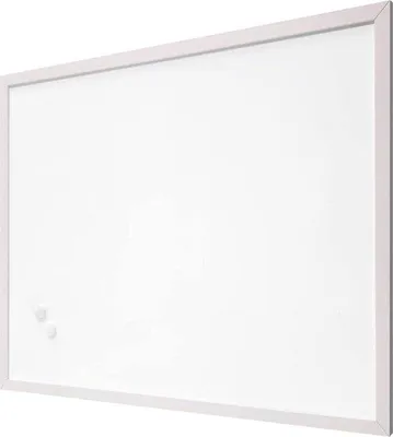 Produktbild von Famanu Magnetisches Whiteboard mit Holzrahmen - Trocken abwischbar, 60 x 45 cm