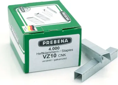 Image de Agrafes PREBENA Agrafes VZ VZ10 CNK 4000 pièces