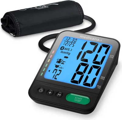 Zdjęcie produktu dla Medisana BU 580, Przedramię, Automatyczny, Czarny, LCD, 2 użyt., 40 - 199