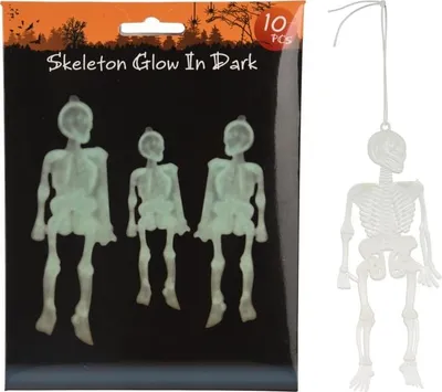 Produktbild von Leuchtskelett - Halloween - 10 Stück