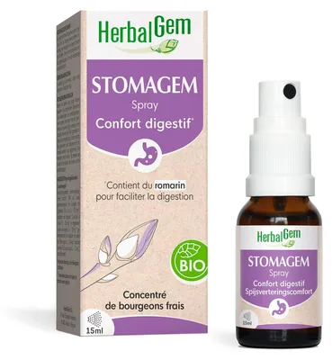 Image de Herbalgem - StomaGem spray - confort digestif -- 15 ml