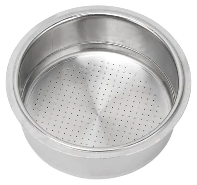 2er-Set Druckfilterkorb, Edelstahl, für Kaffeemaschine