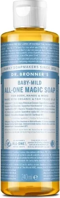 Produktbild von Dr. Bronner's Gel Baby Mild 18-in-1 Pure-Castile Soap