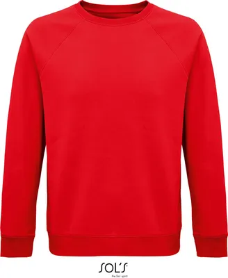 Produktbild von SOLs 03567 | Herren Sweat, Space Uni Sweatshirt - Farbe: Red - Größe: XL