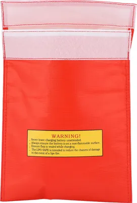 Produktbild von Explosionsgeschützte Tasche für Lipo-Akkus, feuerfester Lithium-Sicherheitsschutz zum Laden und Aufbewahren, Rot
