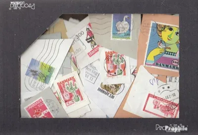 Produktbild von Briefmarken Dänemark 100 Gramm Kiloware gestempelt