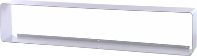Obrázok produktu pre LOUNGE DESIGN CD RACK "CUBE" | 80 cm, kov | na cca 70 CD | farba: biela