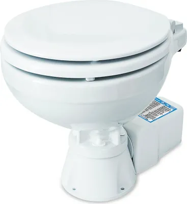 Produktbild von Albin Pump elektrische Bootstoilette, 12 / 24 V, mit Zerhacker, f. Boot, Wohnmobil, Wohnwagen Größe: 12 V Standard (leise)
