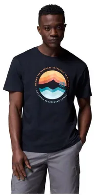 Image de Columbia - T-shirt « Path Lake II » pour homme PP9237 (M) (noir)