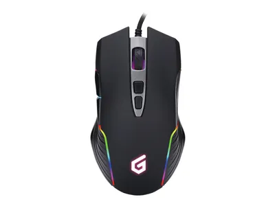 Image de Conceptronic DJEBBEL - Maus - ergonomisch - optisch - 7 Tasten - kabelgebunden - USB - Schwarz