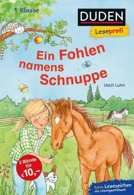 Obrázek produktu pro Duden Leseprofi - Ein Fohlen namens Schnuppe, 1. Klasse