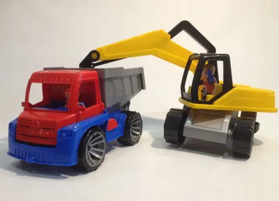 Produktbild von Lena AB Bagger + Kipplaster Fahrzeug-Set