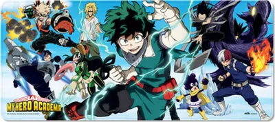 Produktbild von My Hero Academia - Schreibtischunterlage - Gaming Mousepad