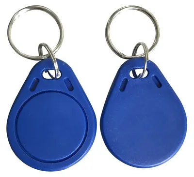 DESFire EV3 NFC-Tag Fob, blau, 10 Stück, 8K