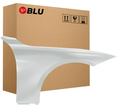 Productafbeelding van BLU Spatbord geschikt voor BMW F30 F31 F35 354 Rechts Zilver Titansilber Titanium Silber Metallic Silber | 2012-2019 | Voorzijde | Gelakt | Montageklaar