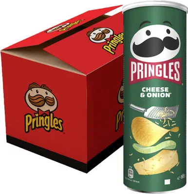 Produktbild von Pringles - Cheese & Onion - 9x 165g