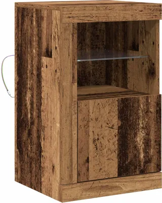 Immagine prodotto di credenza vidaXL LED in legno recuperato 41 x 37 x 67 cm materiale a base di legno