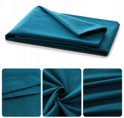 Produktbild von Łóżkoholicy Bettlaken ohne Gummizug 200x220 cm Baumwolle Langlebig