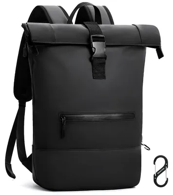 Productafbeelding van Laptoprugzak, Waterdichte Rolltop Rugzak voor 17 Inch Laptops