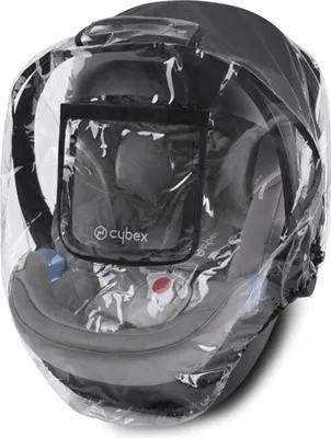 Produktbild von CYBEX Regenverdeck, Für Babyschale Aton und Cloud, Transparent/black