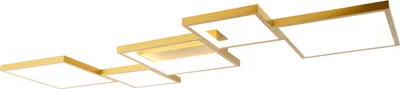 Produktbild von Deckenleuchte Gold inkl LED 3 Stufen Dimmbar 5 Lichter Lejo