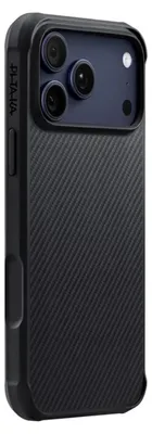 Obrázok produktu pre Pitaka KI1701MGP, Ochranný obal, Apple, iPhone 17 Pro, 16 cm (6.3"), Čierna, Šedá