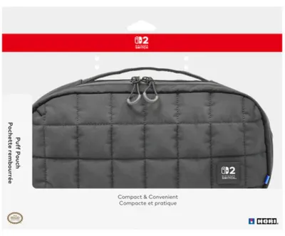 Obrázek produktu pro Hori NSX-019E, Pouzdro, Nintendo, Černá, Nintendo Switch, Nintendo Switch 2, Nintendo Switch OLED, Zip, Pouzdro na přenášení