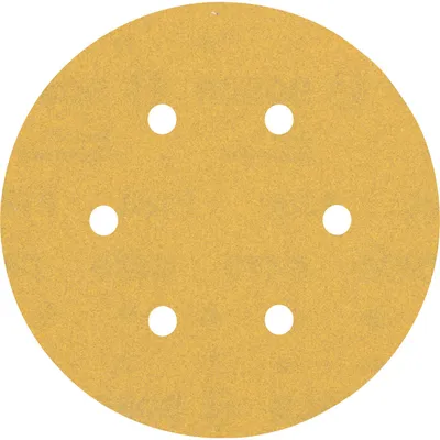 Immagine prodotto di Bosch 5x Expert C470 Carta abrasiva a 6 fori per levigatrici rotorbitali 150 mm G 180 - 2608900818