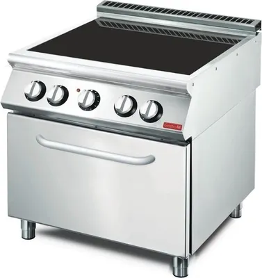 Obrázok produktu pre Elektrický sporák Gastro M so sklokeramickou varnou doskou a rúrou GM70/80CFVE
