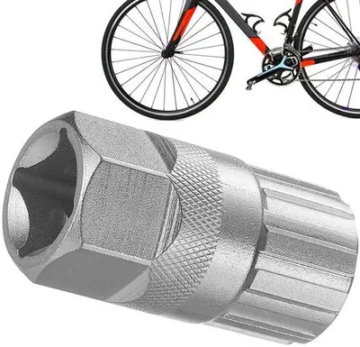 Productafbeelding van Fietsgereedschapskoffer - Reparatiegereedschap - Compatibel met 6/7/8/9/10/11 versnellingen - Duurzaam gereedschap van koolstofstaal