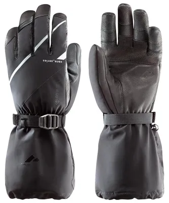 Image de Gants uni Zanier 70° NORTH.GTX, couleur noire, taille 9,5