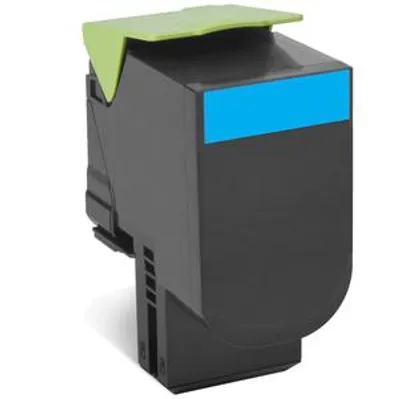Immagine prodotto di Lexmark 80C2XCE cartuccia toner 1 pz Originale Ciano