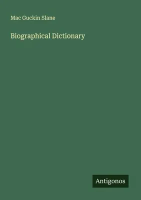 Produktbild von Biographical Dictionary