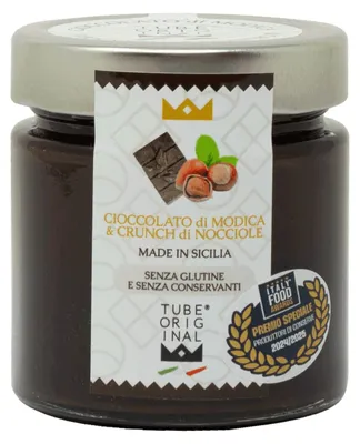 Produktbild von TubeORIGINAL Geschenkset „Dolce Italia“ – Modica-Schokocreme 190 g, Pistaziencreme 100 g, Haselnusscreme 190 g