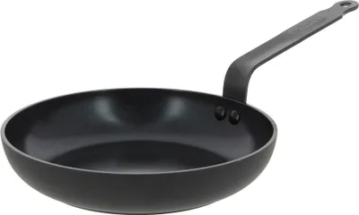 Image de De Buyer Poêle À Frire Ronde Vitrocéramiqueoa Revêtement Céramique 24 Cm