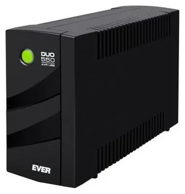 Zdjęcie produktu dla Zasilacz Awaryjny Ups Ever Duo Line-Interactive 550 Pl Avr Usb