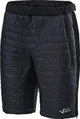 Produktbild von BLACK CREVICE - Herren Isolationshose/Thermoshorts/kurze Überhose | Farbe: Schwarz | Größe: XL