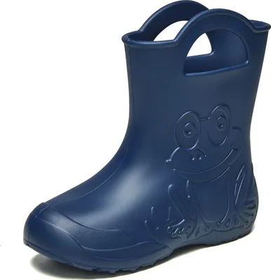 Produktbild von Ladeheid Eva Kinder Jungen Mädchen Gummistiefel Regenschuhe LA-CA-01 ( Marineblau, 34/35 EU).